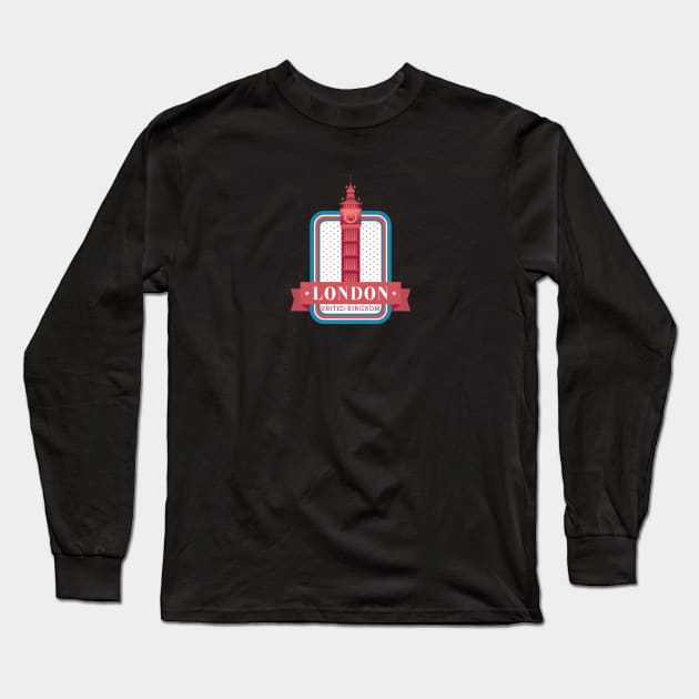 London Long Sleeve T-Shirt by TambuStore